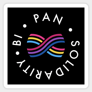 Bisexual / Pansexual Solidarity Sticker